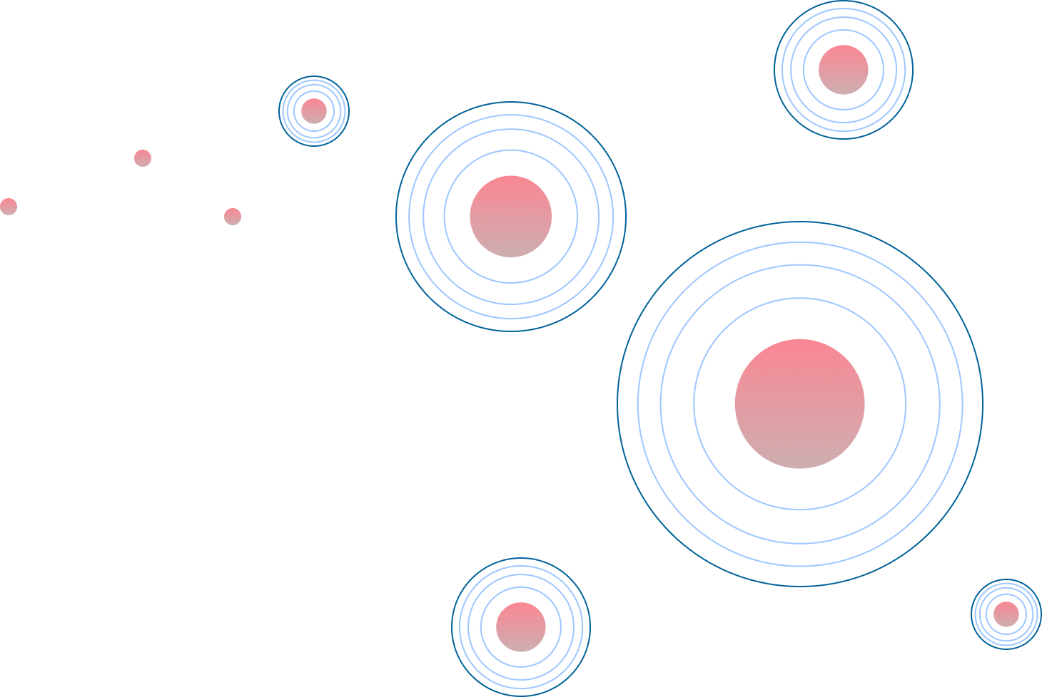 Diagram of TRISO fuel particles with matrix-integrated cesium getter technology